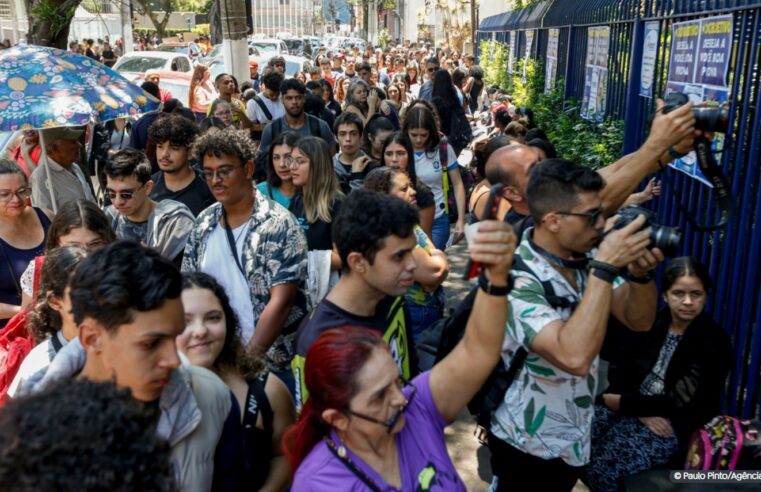 Primeiro dia de provas do Enem 2023 registra 28,1% de ausências
