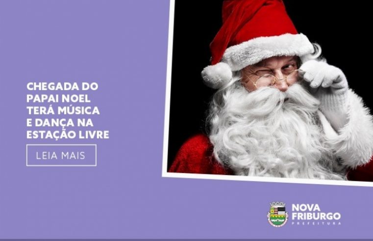 “Um Encanto de Natal – Fábrica de Sonhos” começa com a chegada do Papai Noel em Nova Friburgo nesta quarta-feira