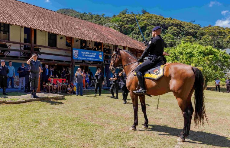 Reforço na segurança pública: Teresópolis ganha Destacamento de Polícia Montada