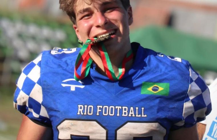 Atleta petropolitano é convocado para seleção brasileira de futebol americano