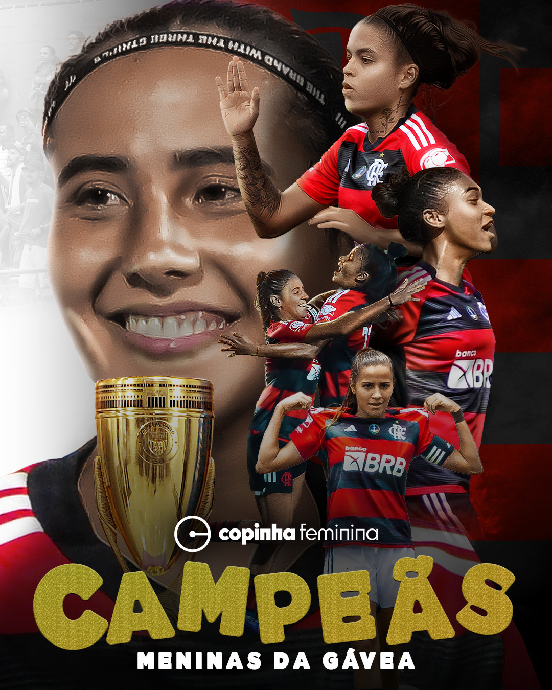 Flamengo supera Botafogo e fatura primeira edição da Copinha Feminina