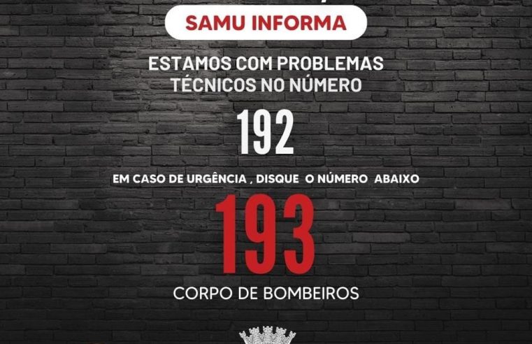 Serviço 192 do SAMU em Petrópolis está inoperante