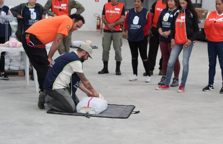 SOS SERRA oferece últimas turmas do ano de prevenção e resgate para a comunidade local