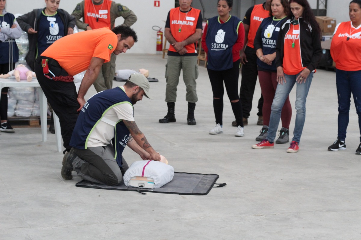 SOS SERRA oferece últimas turmas do ano de prevenção e resgate para a comunidade local