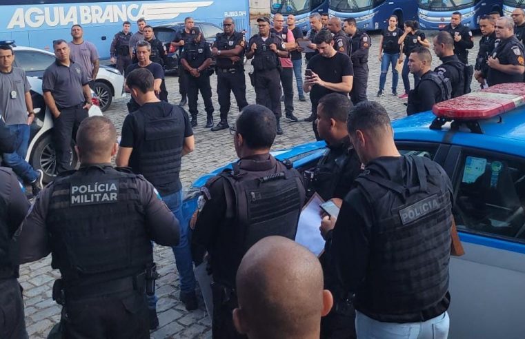 Polícias Civil e Militar realizam operação contra o tráfico de drogas em Paraíba do Sul