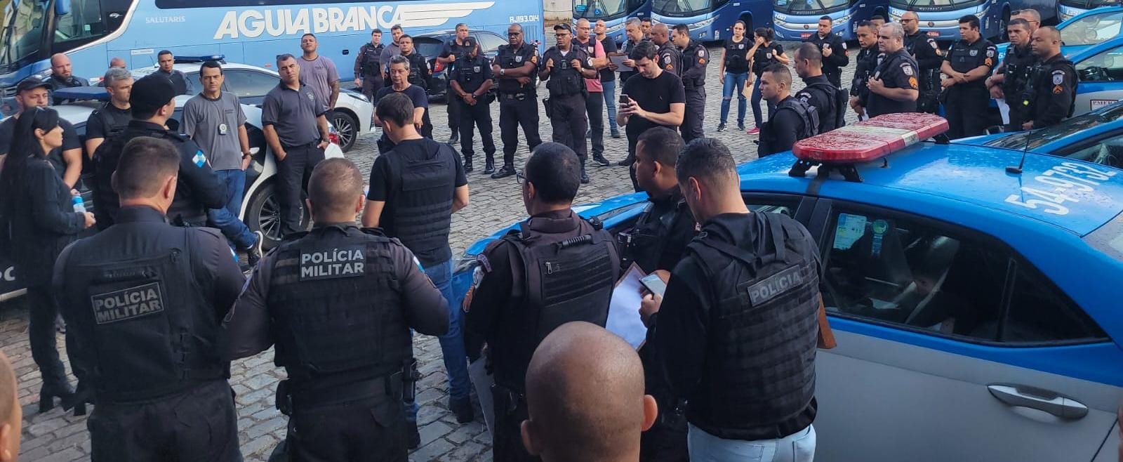 Polícias Civil e Militar realizam operação contra o tráfico de drogas em Paraíba do Sul