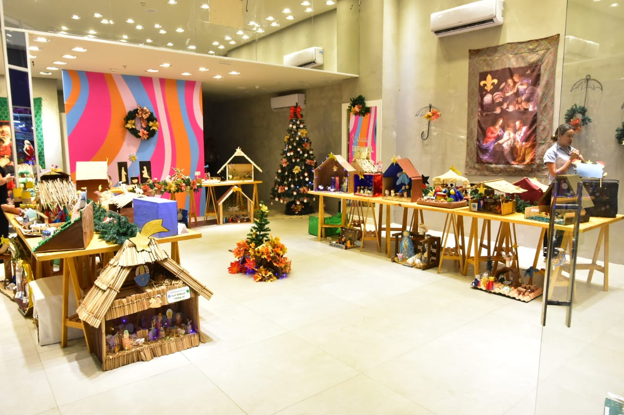 Natal Imperial: Exposição de Presépios da Rede Municipal conta com 63 trabalhos da Educação Infantil