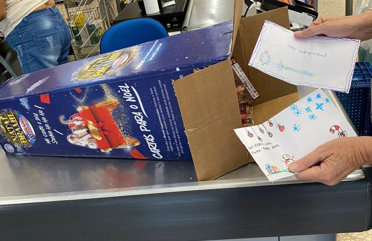 Cartinhas com pedidos de presentes podem ser entregues nas Lojas Bramil até 23 de dezembro
