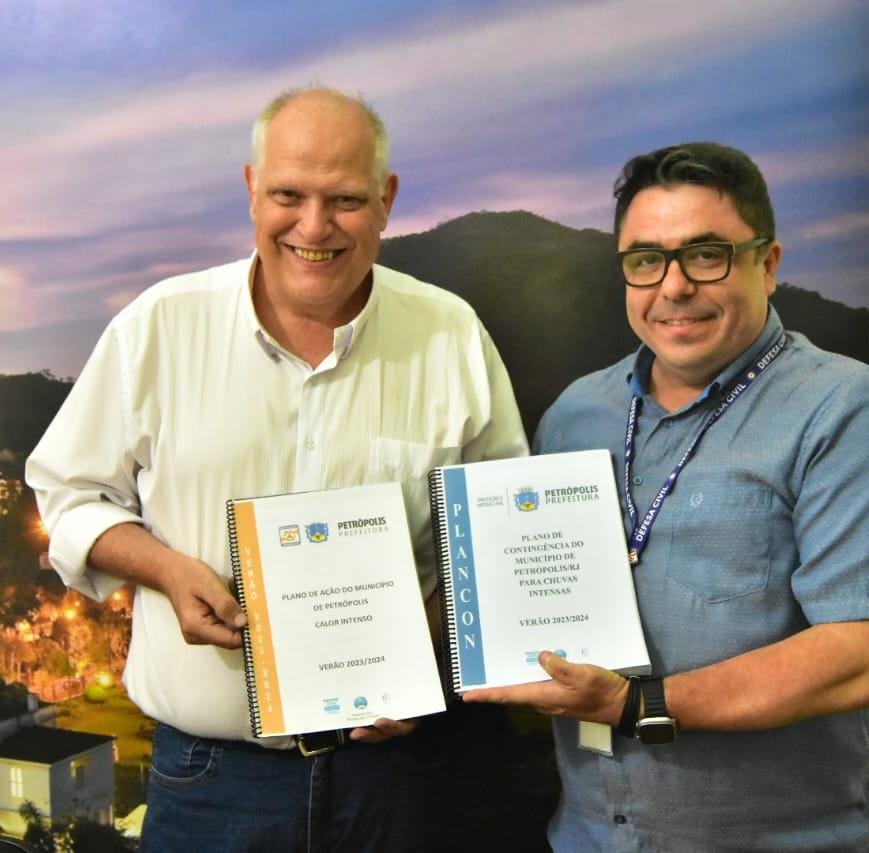 Petrópolis lança Plano de Contingência para o verão 2024 um dia antes do início da estação