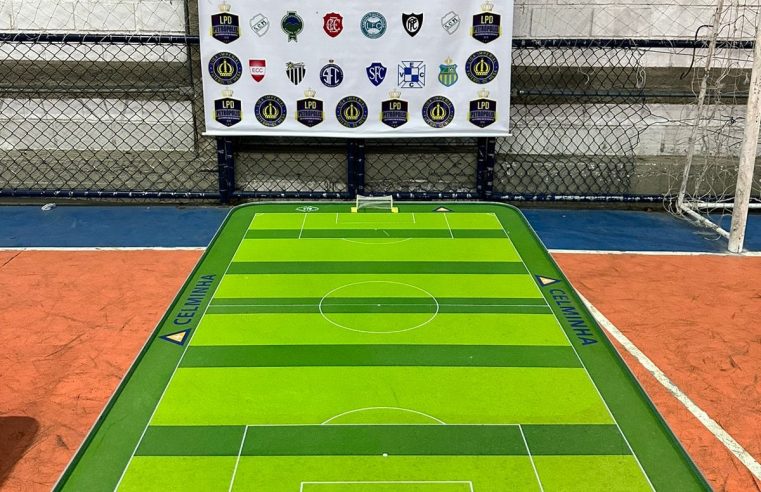 Última etapa do Campeonato Municipal de Futebol de Mesa será realizada no próximo domingo