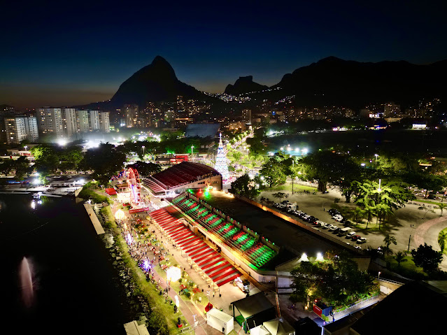 Inauguração do Natal da Lagoa: entrada e atrações gratuitas para contemplar árvore de 35 metros