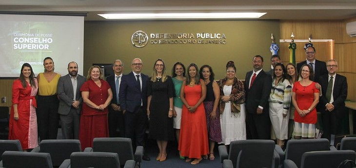 Novos membros do Conselho Superior tomam posse na DPRJ