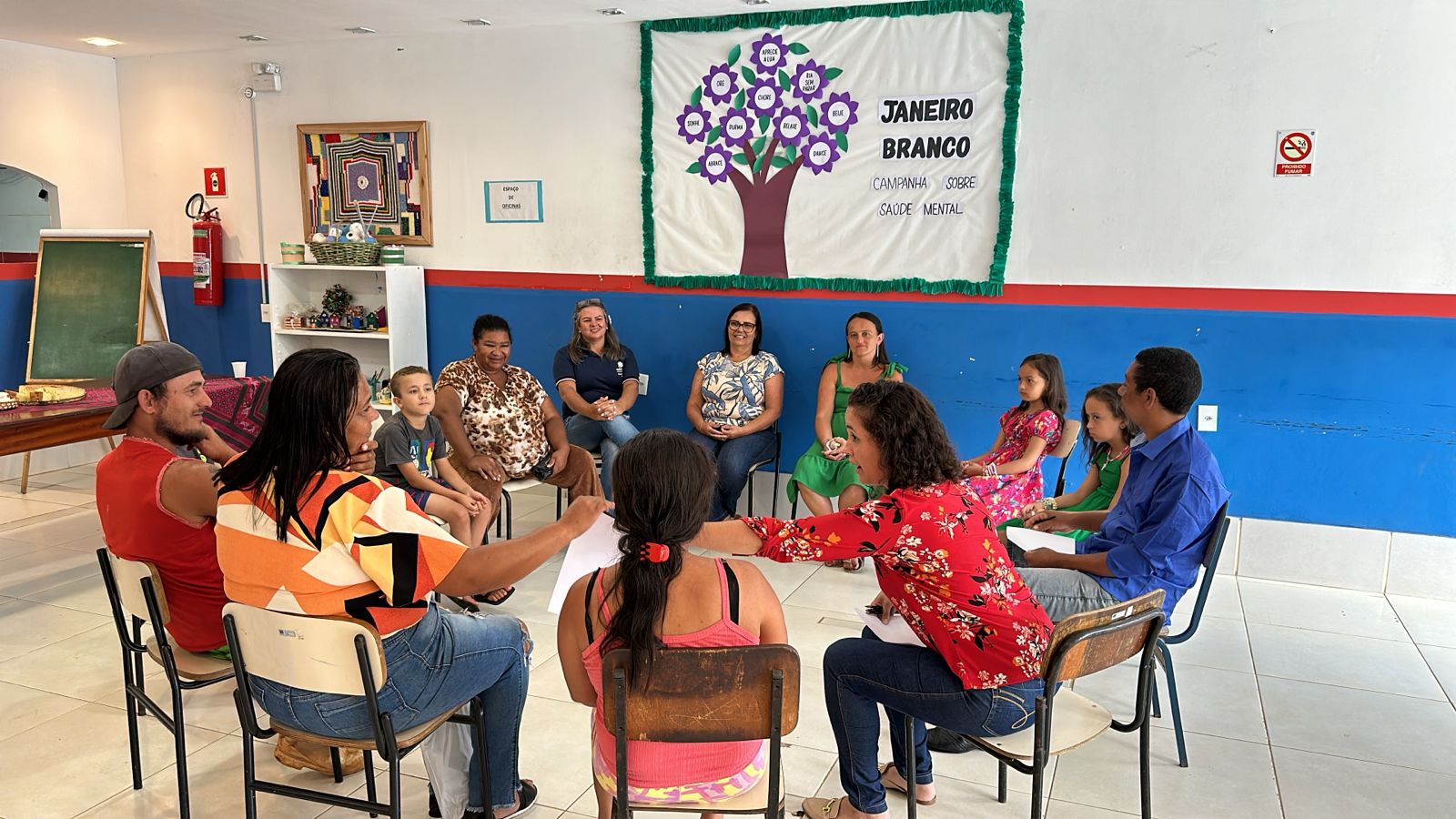 CRAS Bonsucesso abre programação anual de eventos com roda de conversa sobre saúde mental 