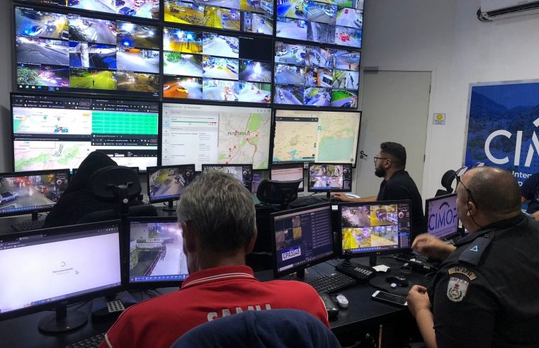 Sistema de câmeras da Rodoviária do Bingen está conectado ao Cimop