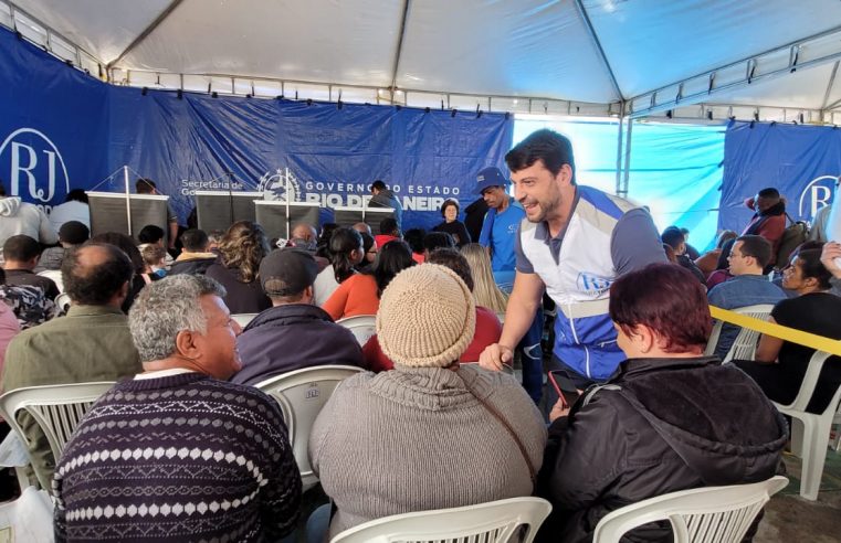 Ação social do Estado leva serviços a moradores do Caxambu neste sábado
