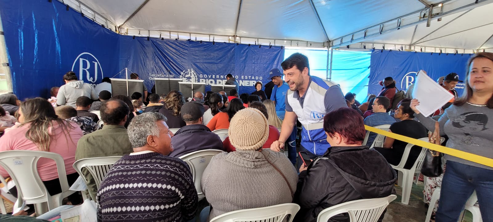 Ação social do Estado leva serviços a moradores do Caxambu neste sábado