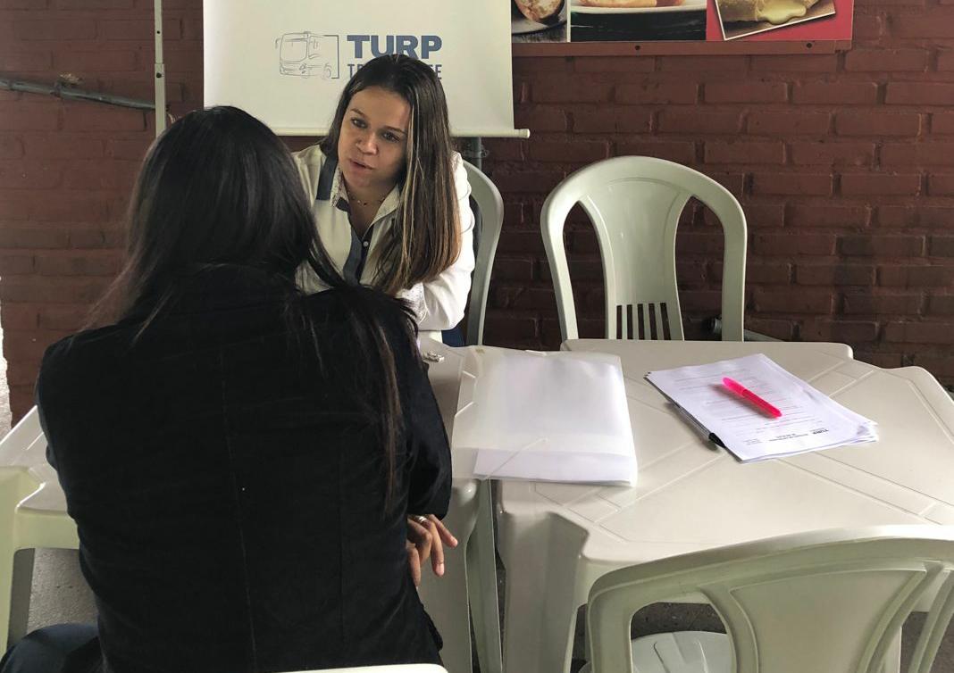 Turp Transporte realiza balcão de empregos no Terminal Corrêas