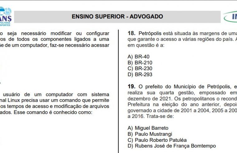 Ministério Público Eleitoral instaura procedimento investigatório contra a Prefeitura de Petrópolis após prova da CPTrans