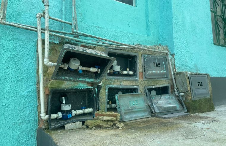 Moradores do Conjunto Habitacional Sérgio Fadel estão há um ano pedindo pela manutenção dos hidrômetros da Águas do Imperador