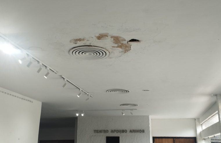 Prédio do Centro de Cultura se encontra em mal estado