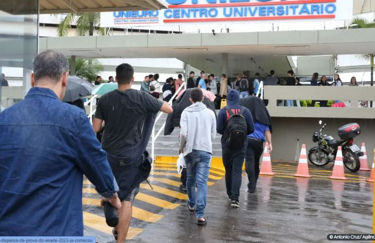 Prazo para pedir dispensa de prova do Enade 2023 já começou 