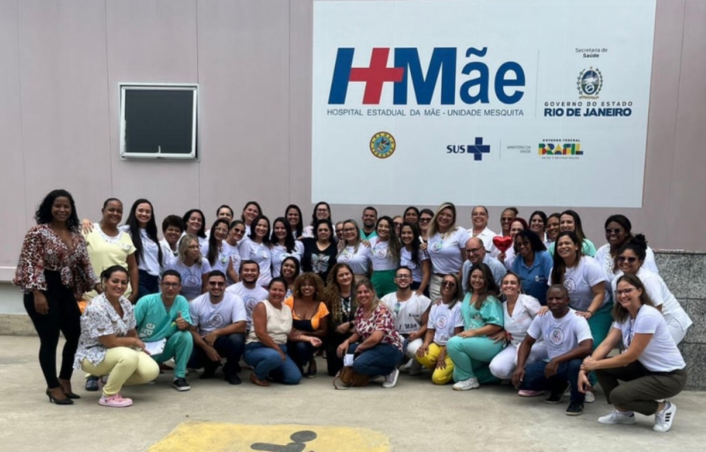 Hospital Estadual da Mãe de Mesquita ganha certificação ‘Amigo da Criança’