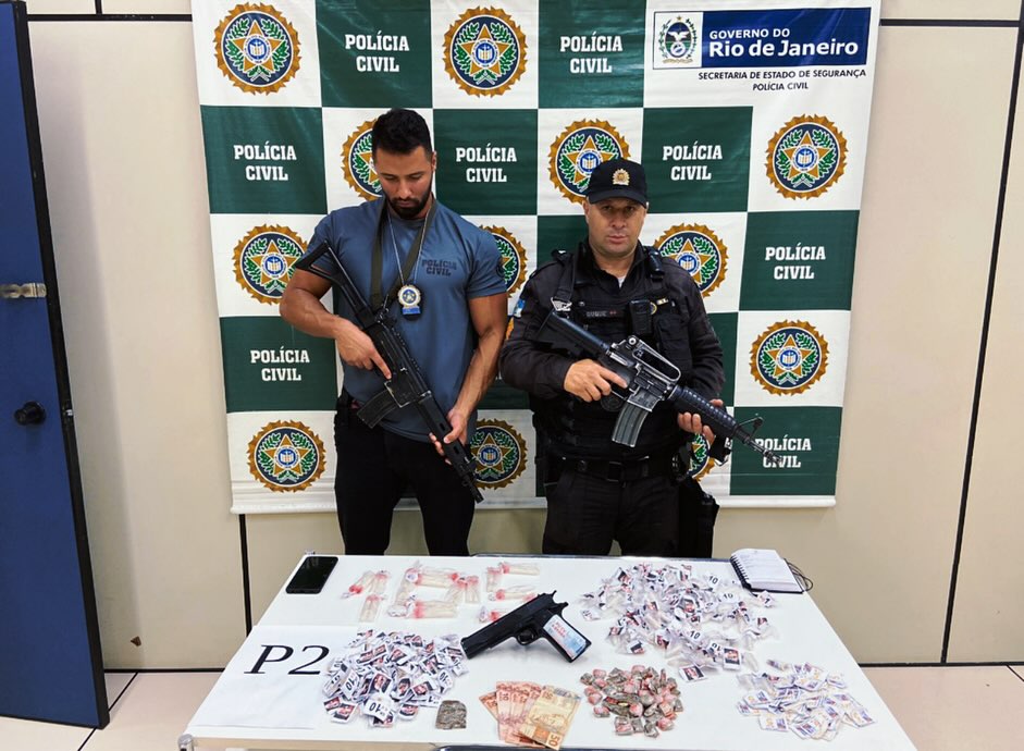 Ação conjunta entre o 26º BPM e a 105ª DP resulta na prisão de um homem em Petrópolis