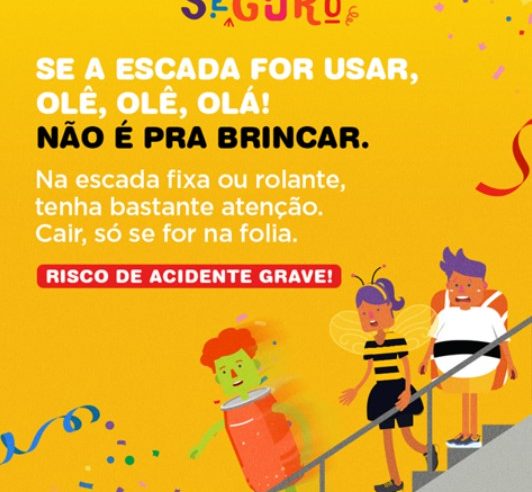 Esquema de funcionamento do MetrôRio para os desfiles dos megablocos de rua