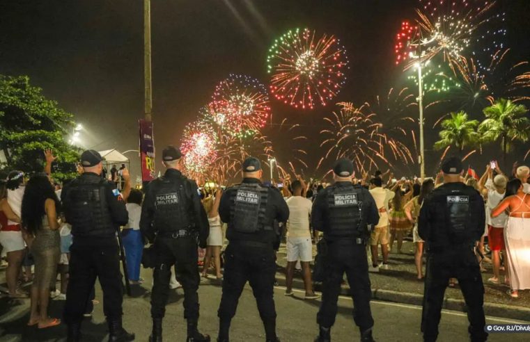 Segurança no réveillon do Rio tem prisões por reconhecimento facial