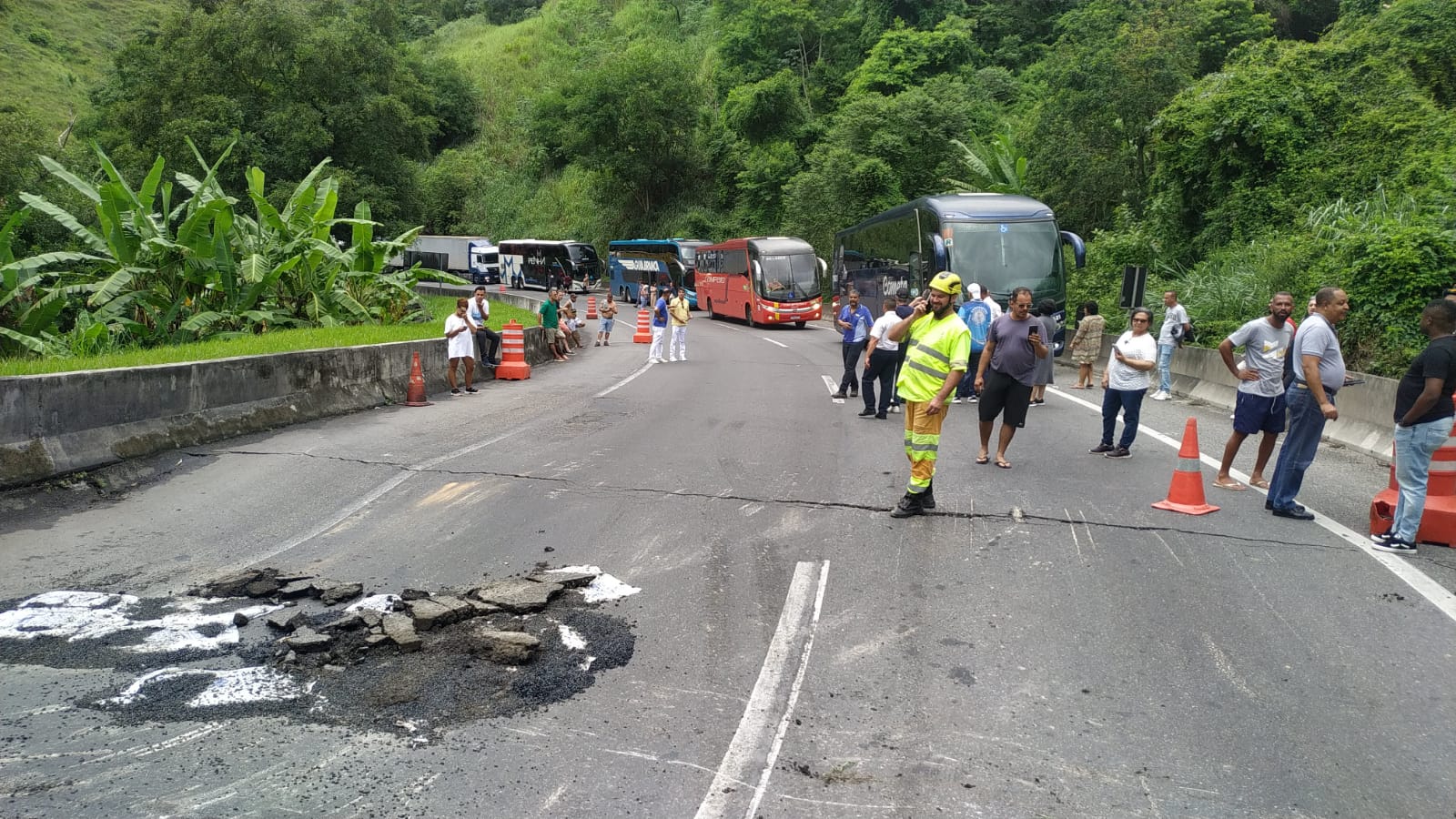 Subida da Serra das Araras foi liberada
