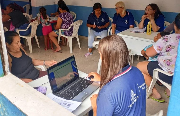 Secretarias de Assistência Social e Direitos Humanos e dos Direitos da Mulher atendem moradores no Rosário