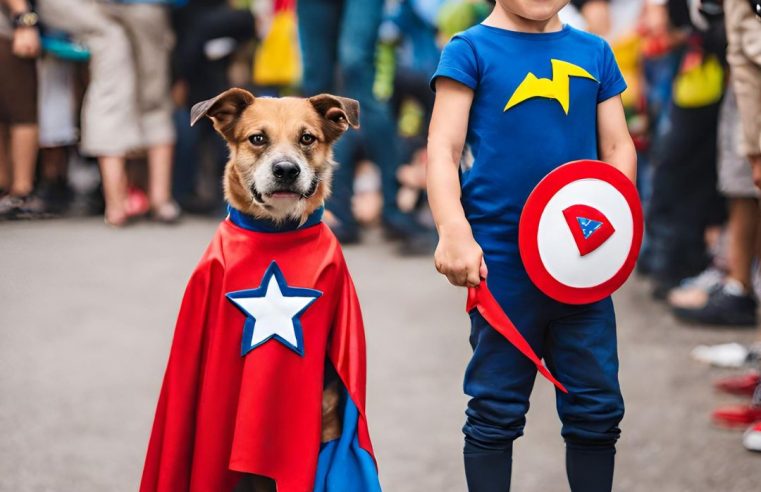 Carnavau Au, Au no Shopping Vilarejo: uma festa animada para crianças e seus pets