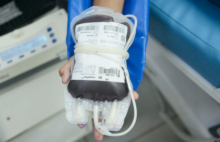 Banco de sangue enfrenta baixo estoque próximo ao Carnaval