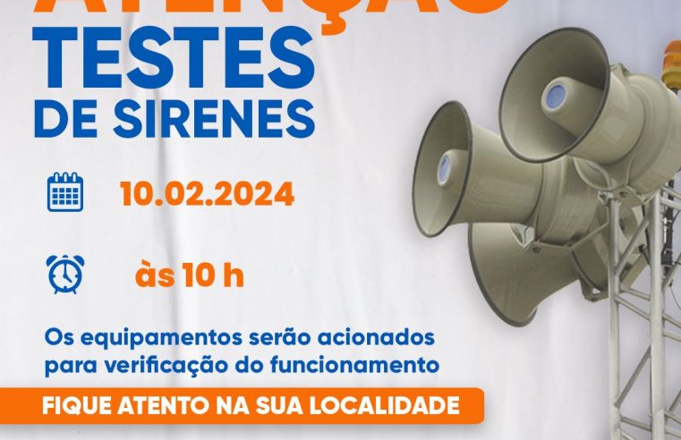 Defesa Civil de Petrópolis realizará testes nas cancelas e sirenes da cidade neste sábado (10)