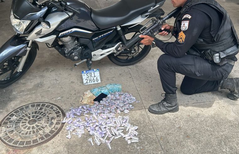 Homem é preso por tráfico de drogas em Itaipava