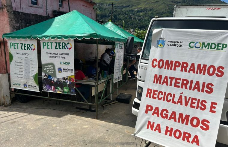PET Zero: mais de 50 mil unidades de materiais recicláveis já foram recolhidos na Comunidade do Neylor