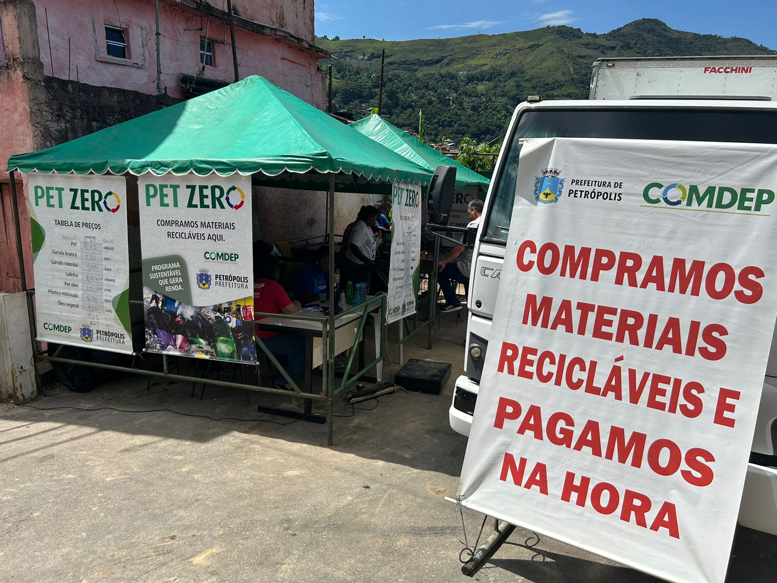 PET Zero: mais de 50 mil unidades de materiais recicláveis já foram recolhidos na Comunidade do Neylor