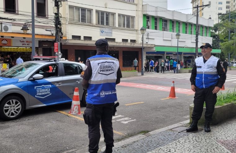 Segurança Presente de Petrópolis prende homem por furto de celulares no Centro