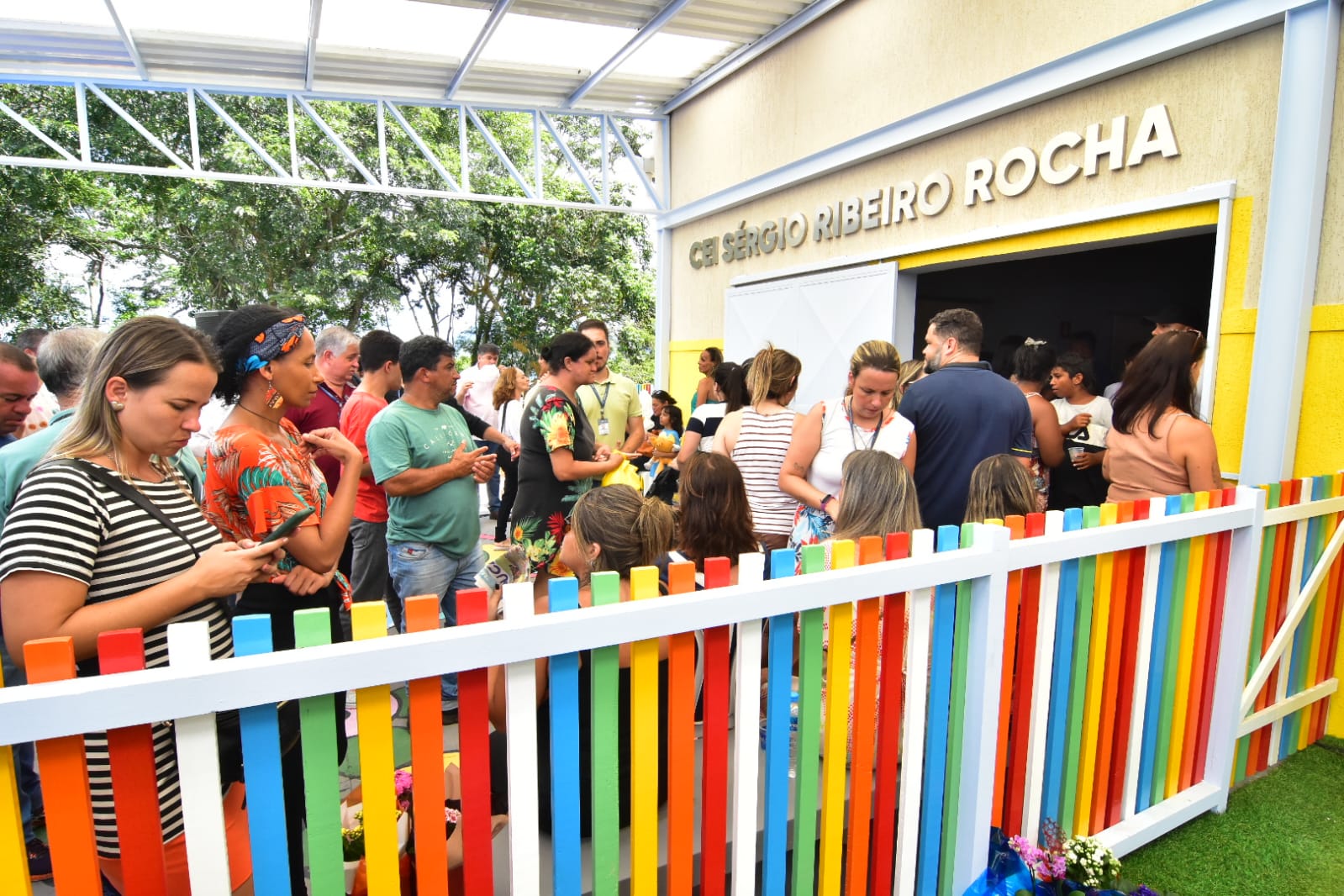 CEI Sérgio Ribeiro Rocha é inaugurado na região do Águas Lindas, em Nogueira