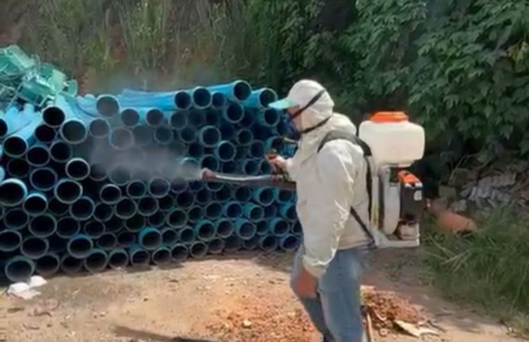 Após reportagem do Correio, Prefeitura de Areal realiza limpeza e desinsetização de área de descarte de lixo