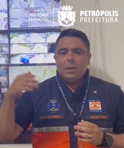 Defesa Civil de Petrópolis informa sobre as condições do tempo para quarta-feira de cinzas (14)