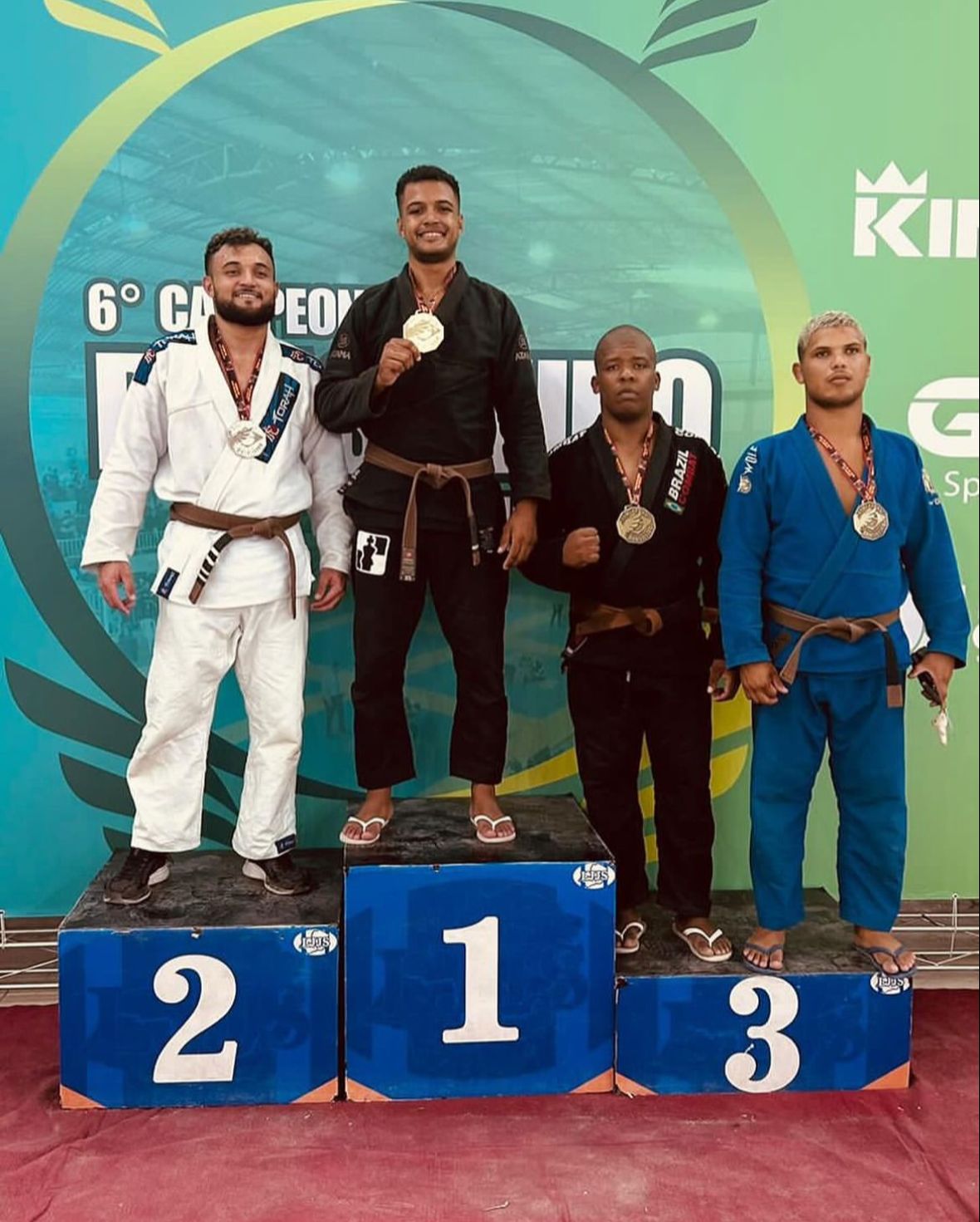 Petropolitano é campeão brasileiro da LJJS de jiu-jitsu
