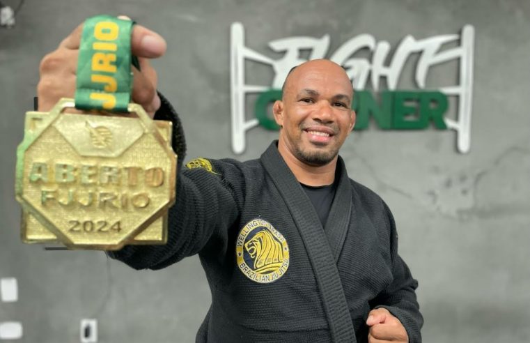 Lutador petropolitano Alan dos Santos conquista vitória na competição da Federação de Jiu-Jitsu do Estado do Rio de Janeiro