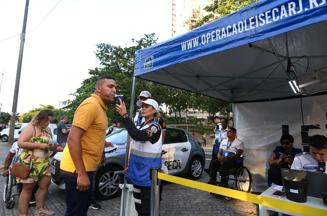 Operação Lei Seca registrou 338 casos de alcoolemia durante o final de semana