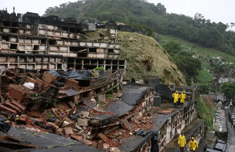 Sobe para oito total de mortos por chuvas no estado do Rio