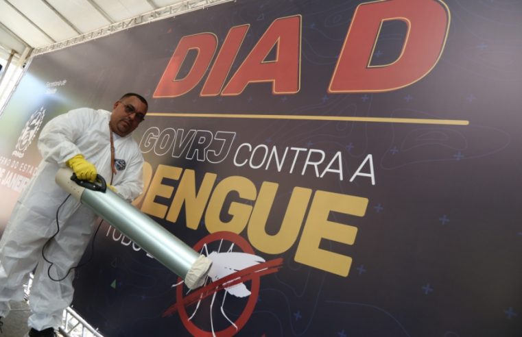 Secretaria de Estado de Saúde leva ações do Dia D de combate à Dengue à Lagoa, Niterói e Interior