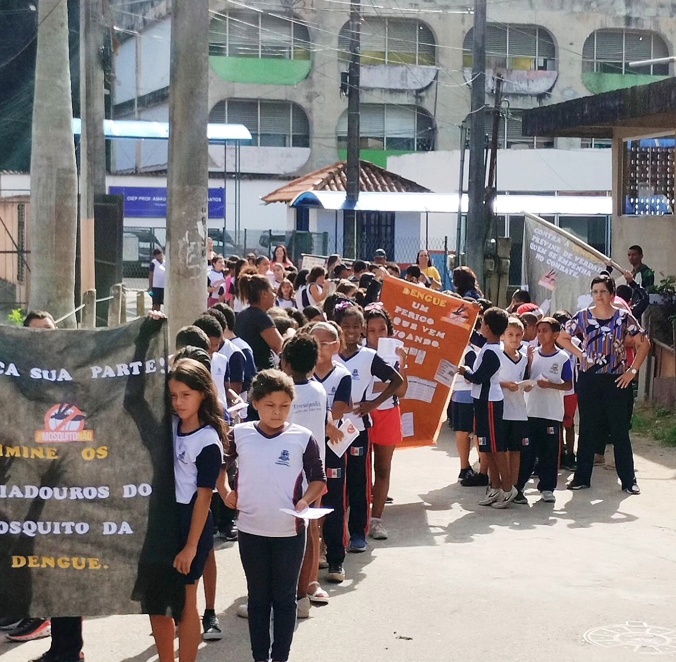 Alunos de escolas municipais de Teresópolis participam de atividades de conscientização sobre o combate ao Aedes aegypti