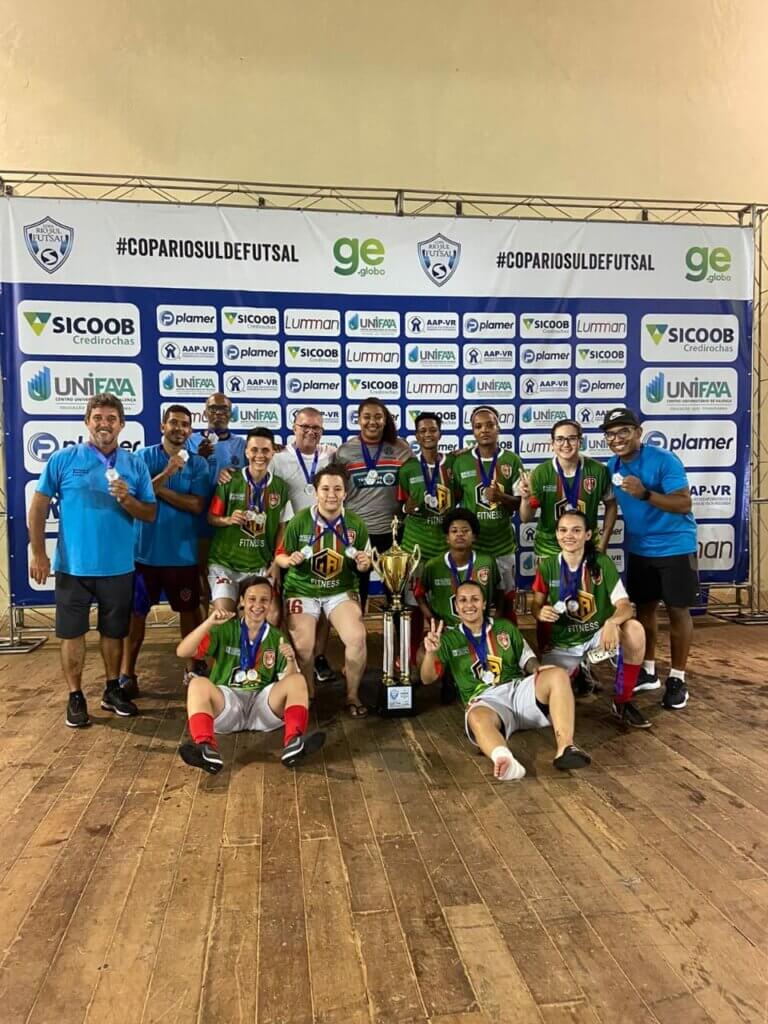 Equipe de futsal feminina tenta conquistar tricampeonato no Torneio Rio Sul de Futsal