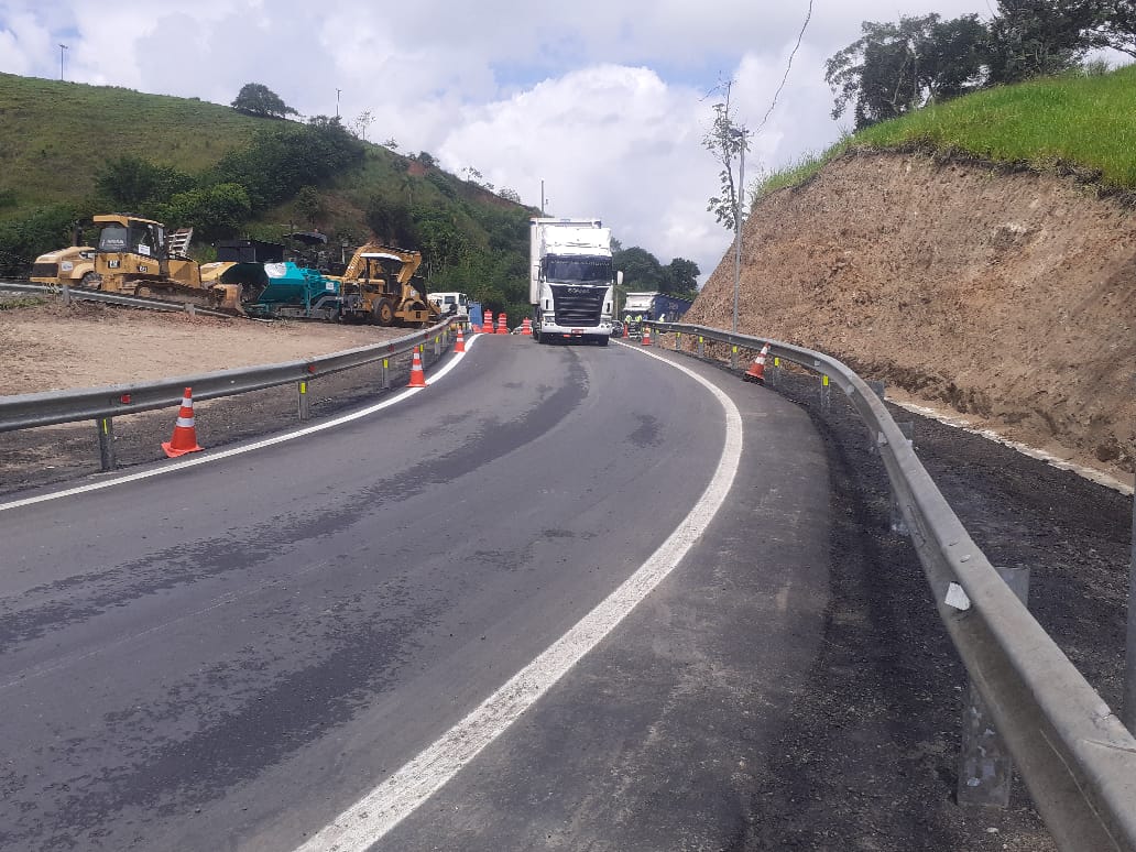 Desvio Provisório é realizado no KM 258 da BR-393 em Barra do Piraí