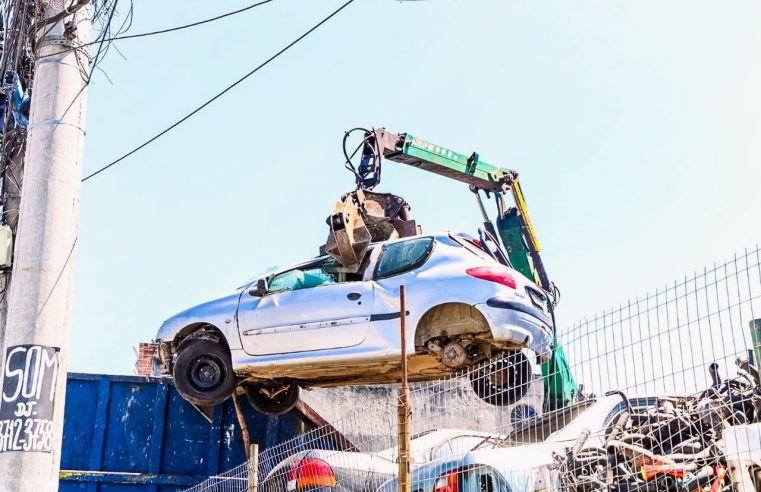 Força-Tarefa do Governo do Estado prende proprietário de ferro-velho por posse de veículos furtados
